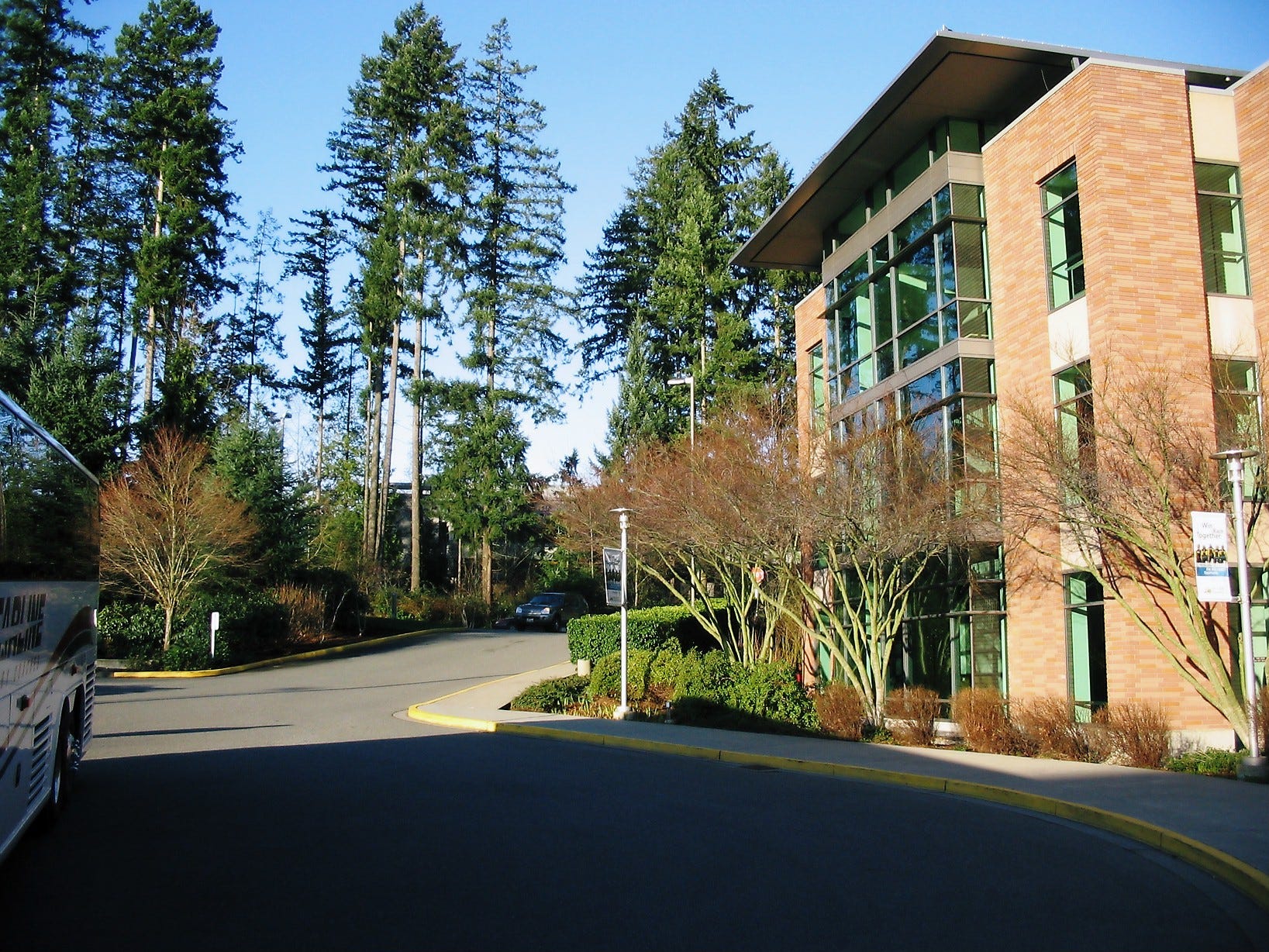 The Microsoft campus in Redmond, January 2006