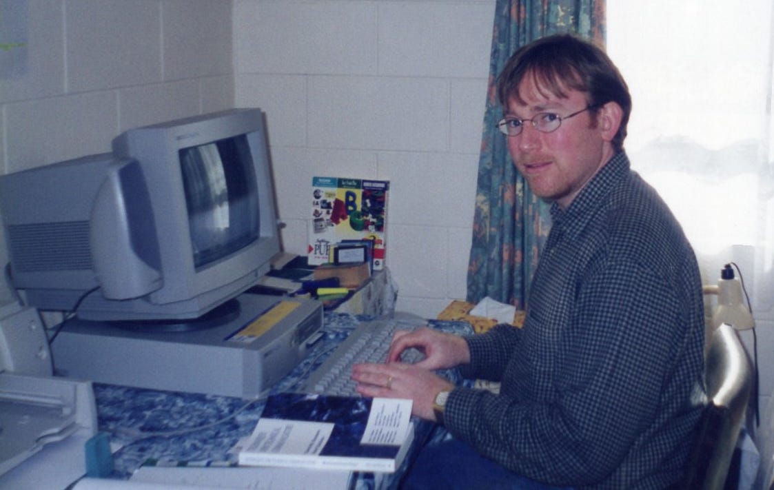 Me sometime in 1997