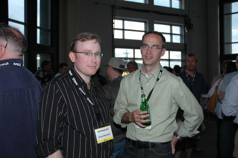 John Musser and me in June 2006