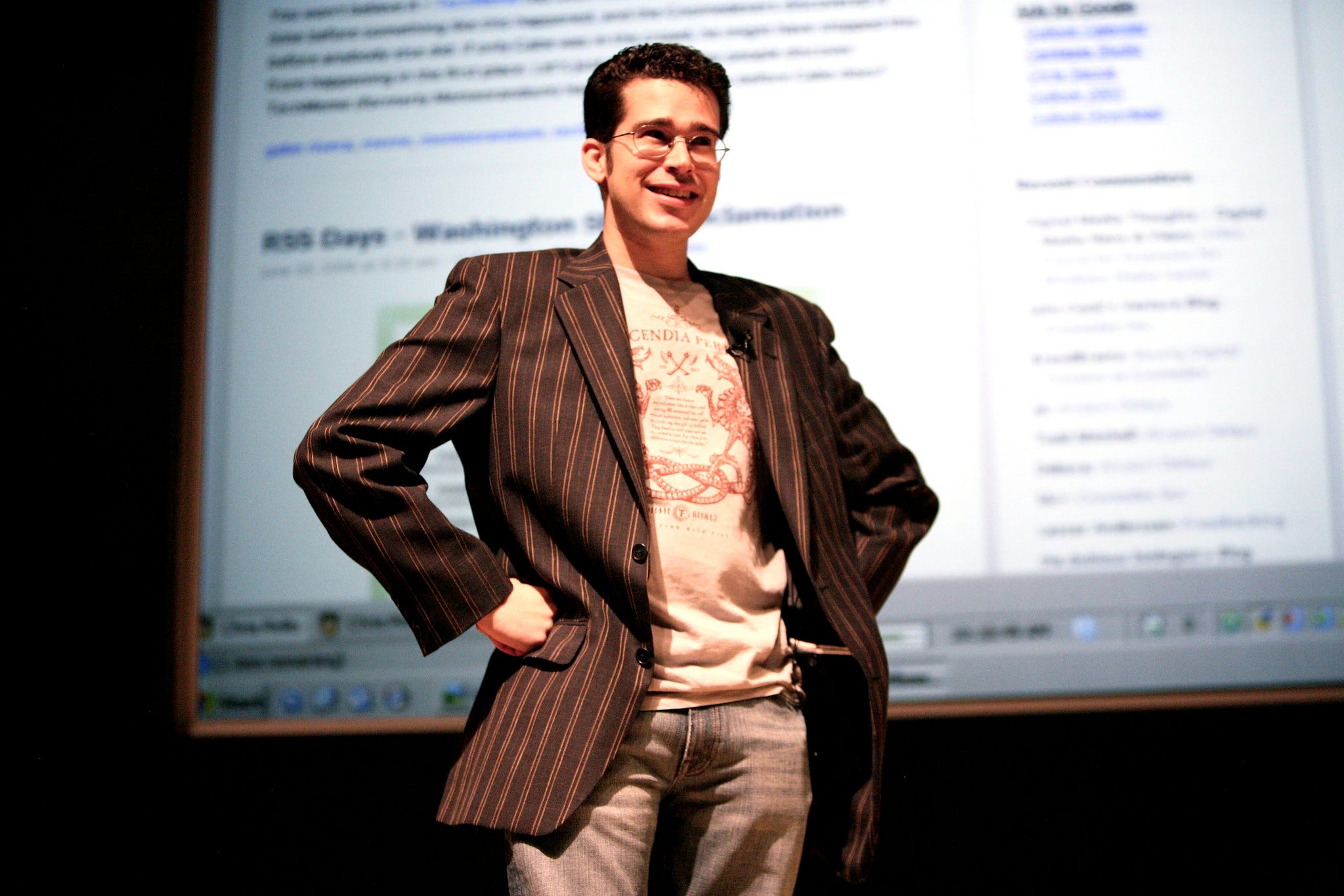Gnomedex founder and MC Chris Pirillo