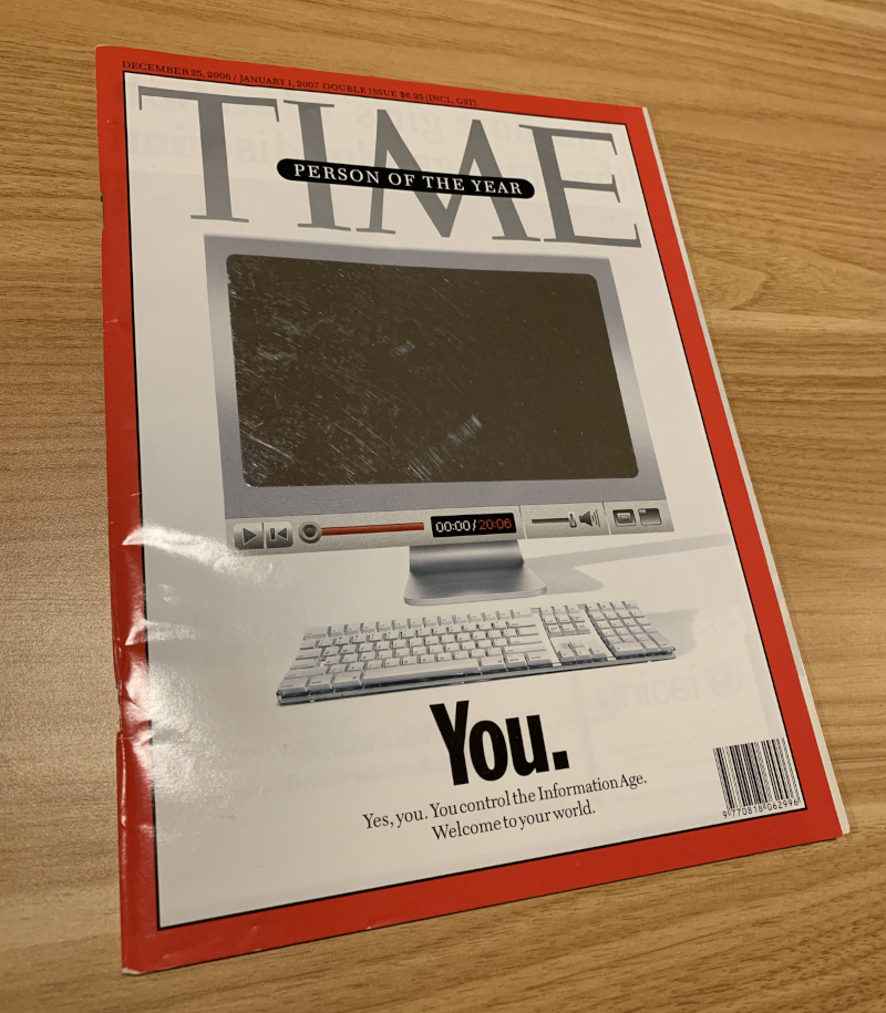 Time Magazine's year-end issue
