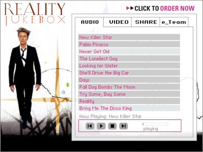 Reality Jukebox, 2003