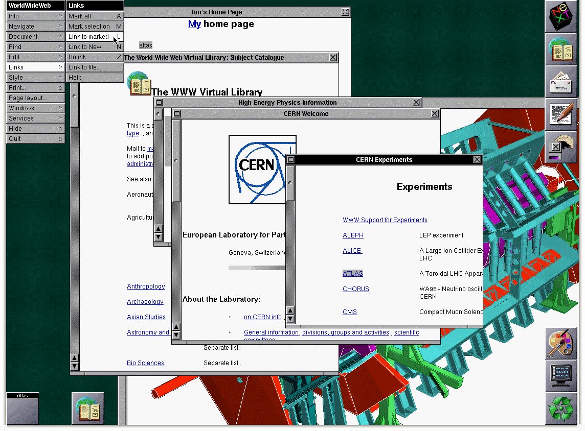 WWW browser 1993