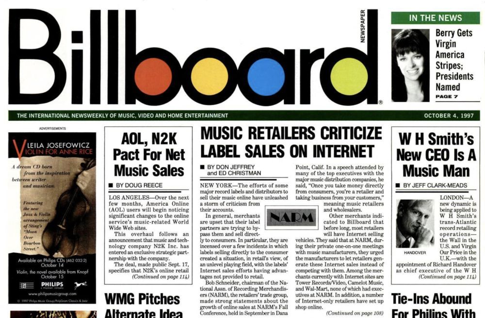 Billboard, October 1997