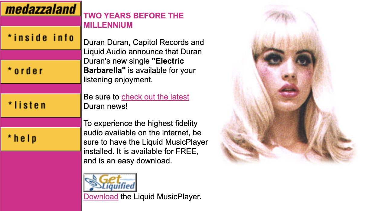 Duran Duran single promo, 1997