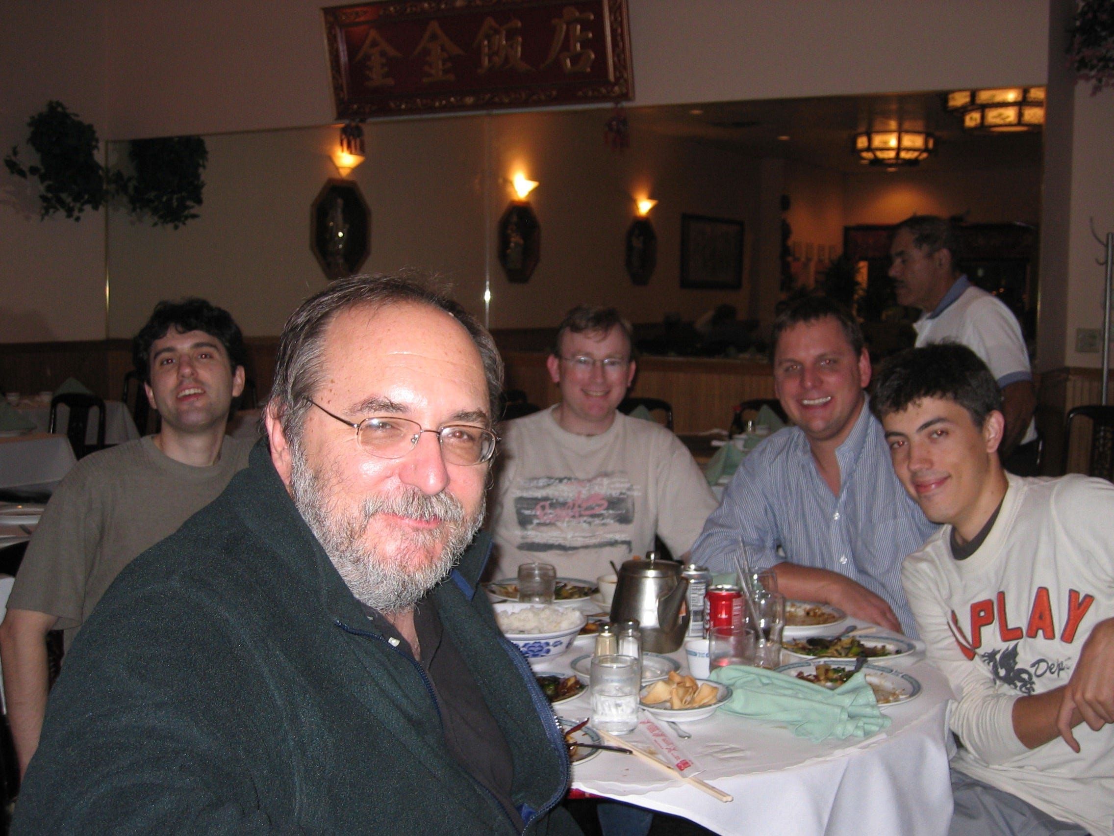 Celebrating the Web 2.0 Workgroup at Jing Jing, in Palo Alto.