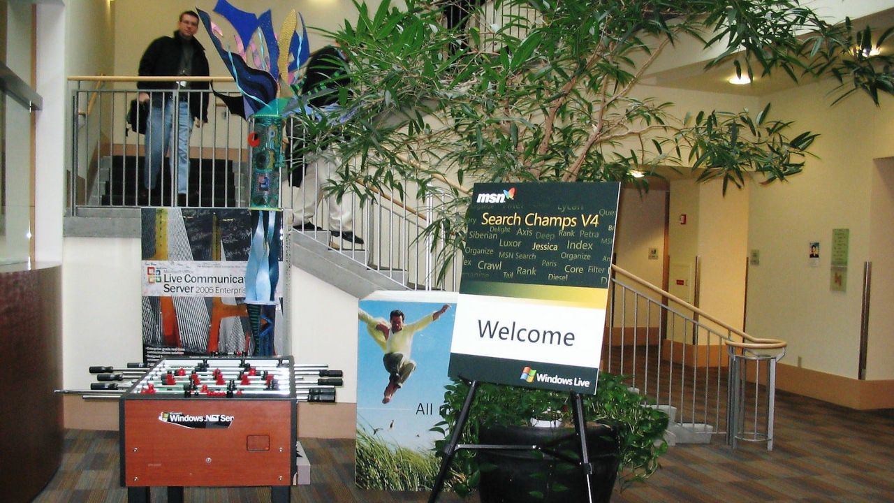 Visiting the Microsoft Campus in Redmond, January 2006