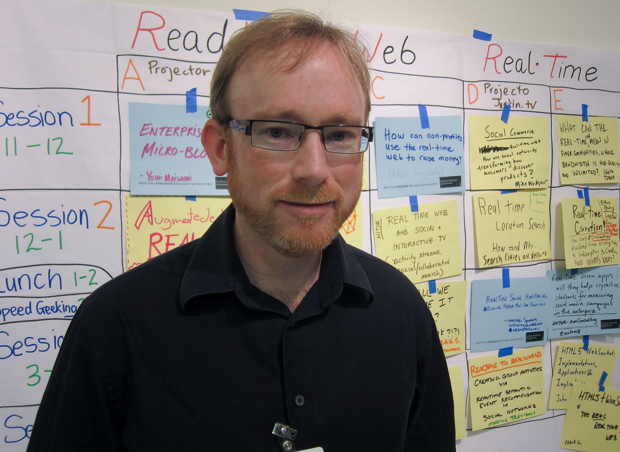 Richard MacManus at RWW Real-Time Web Summit, NYC, June 2010