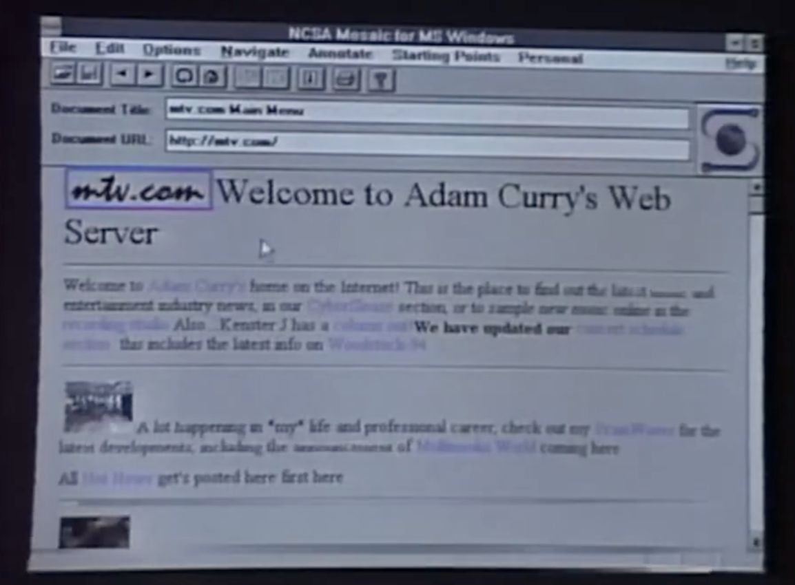 MTV.com, April 1994