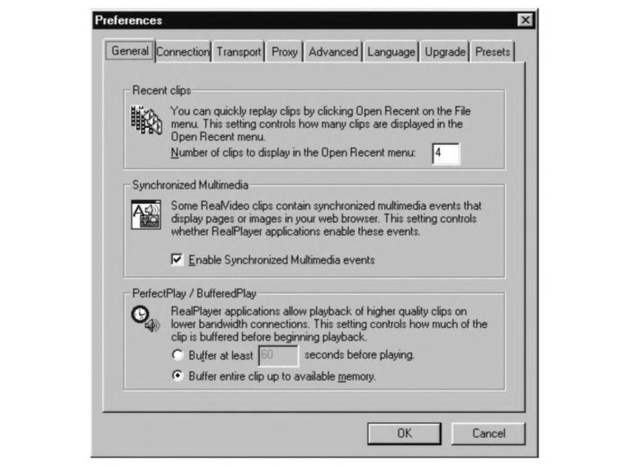 RealPlayer buffering