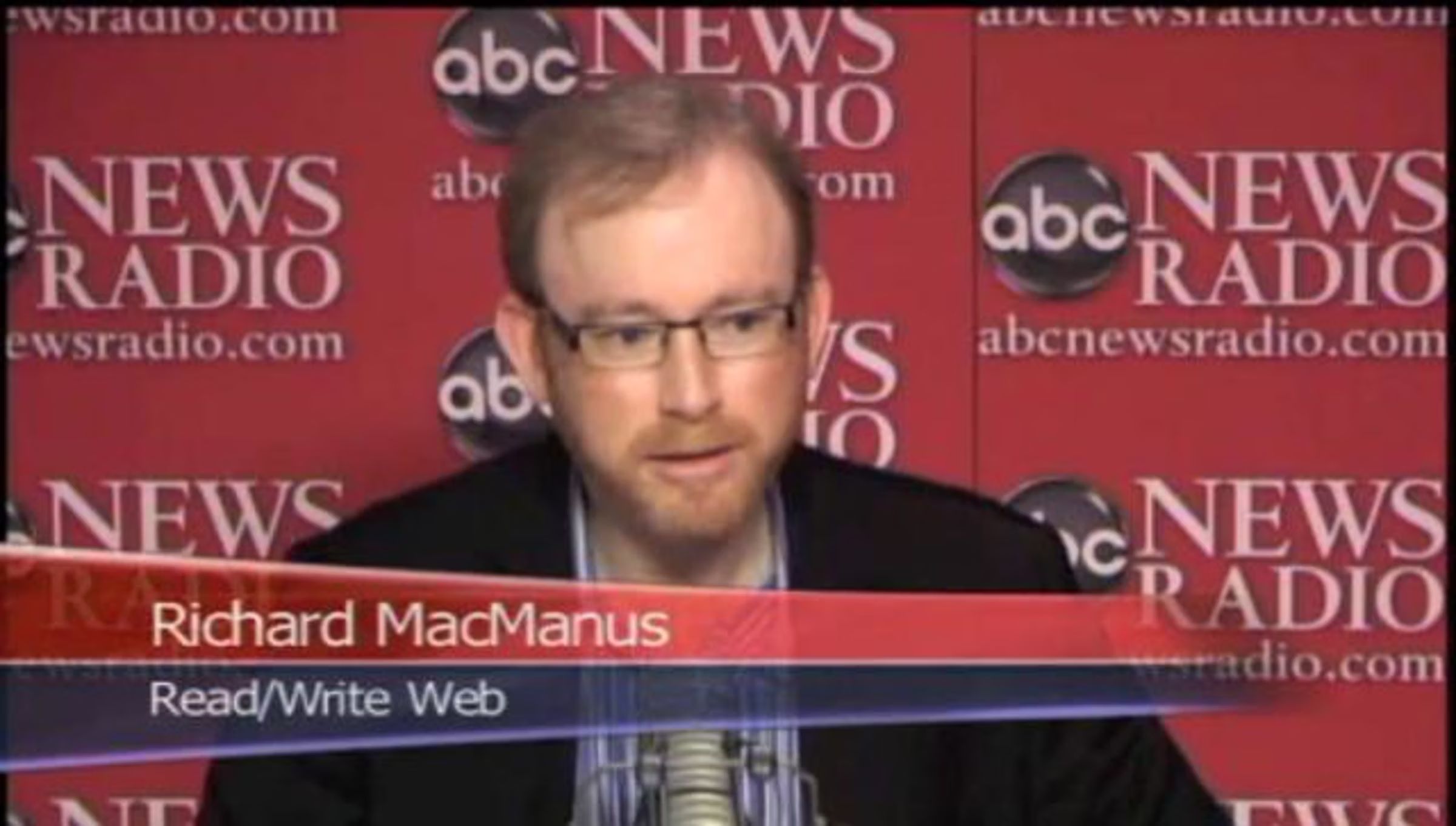 Richard MacManus on ABC News Radio, June 2010