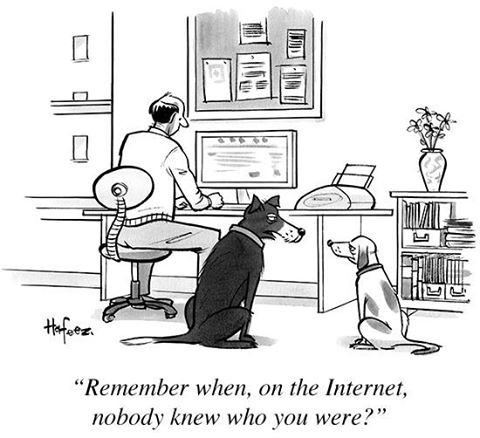 A February 2015 update on the classic New Yorker cartoon