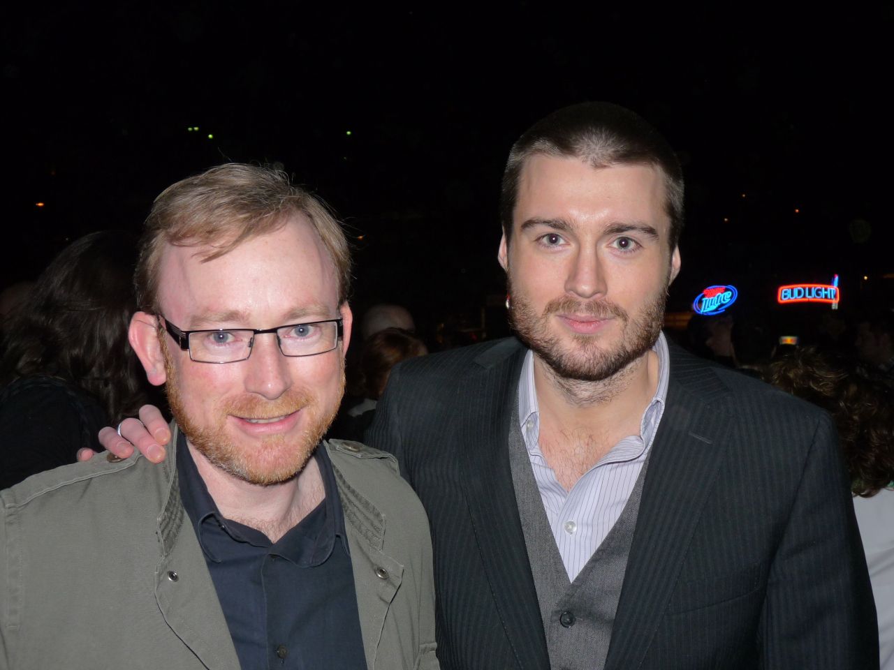 Richard MacManus and Pete Cashmore, March 2010