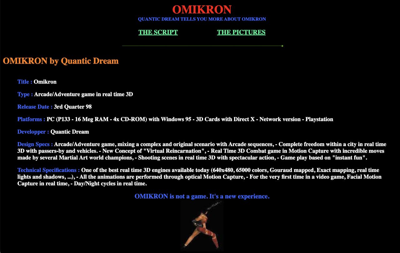Omikron, May 1998