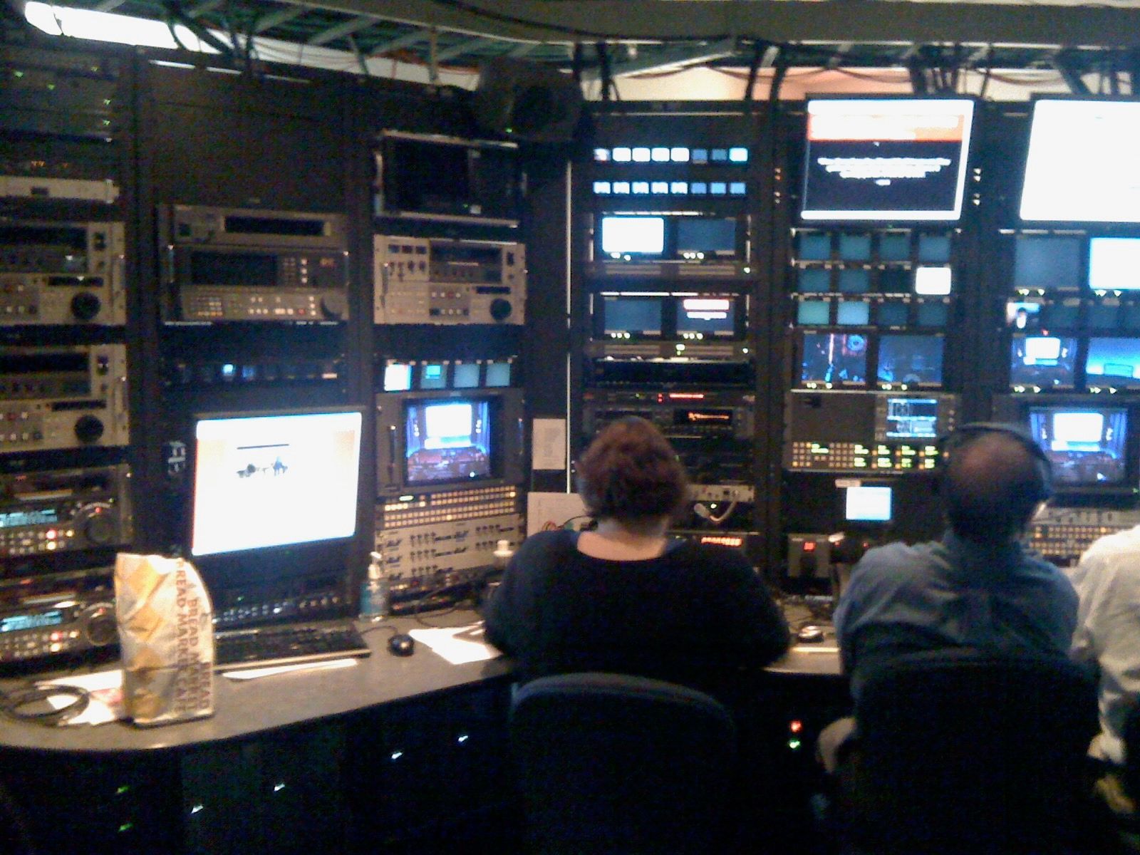 Behind the scenes, Paley Center