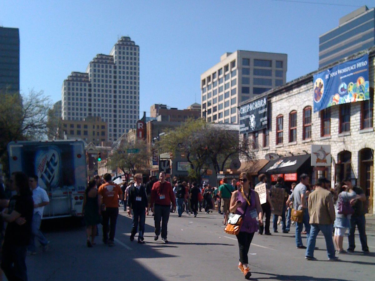 Downtown Austin, March 2010