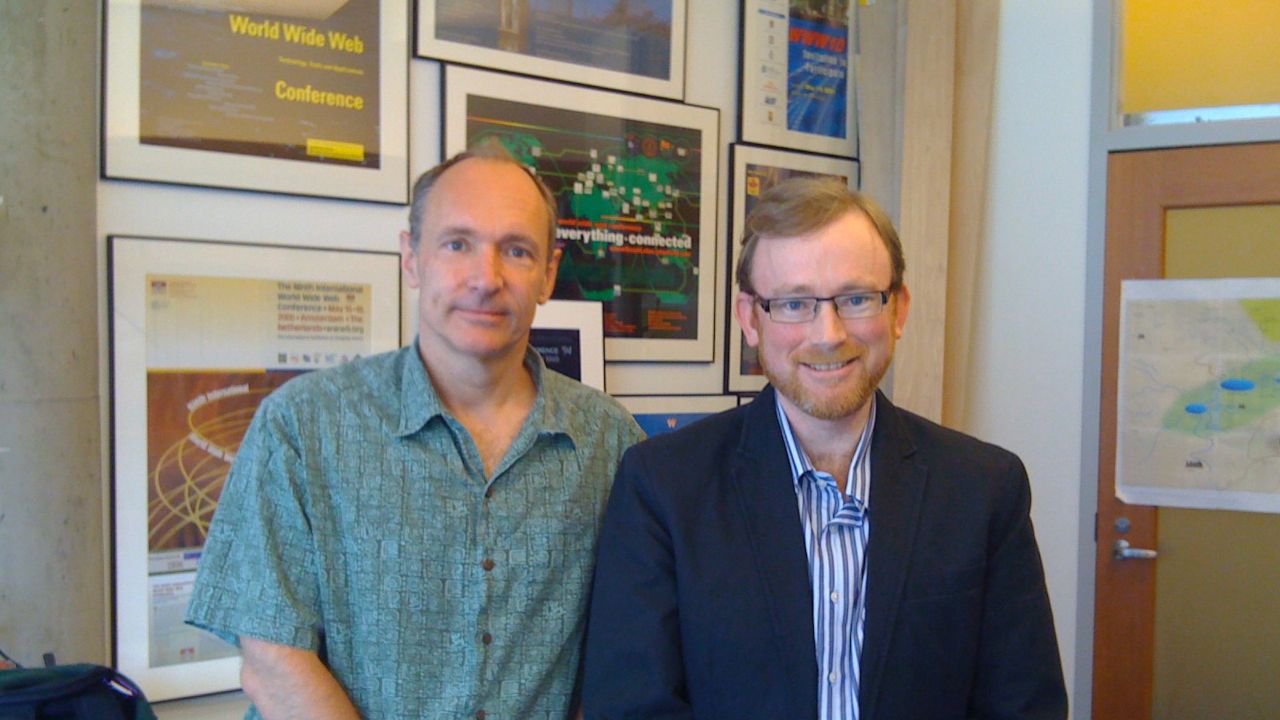 Meeting My Hero, Tim Berners-Lee, at W3C Headquarters