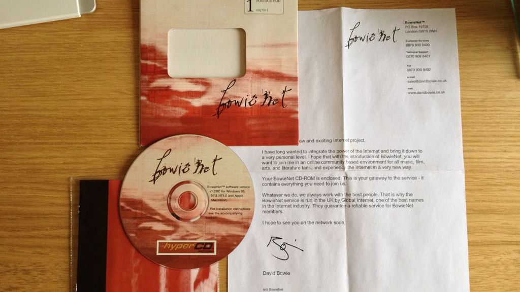 1998 BowieNet CD-ROM