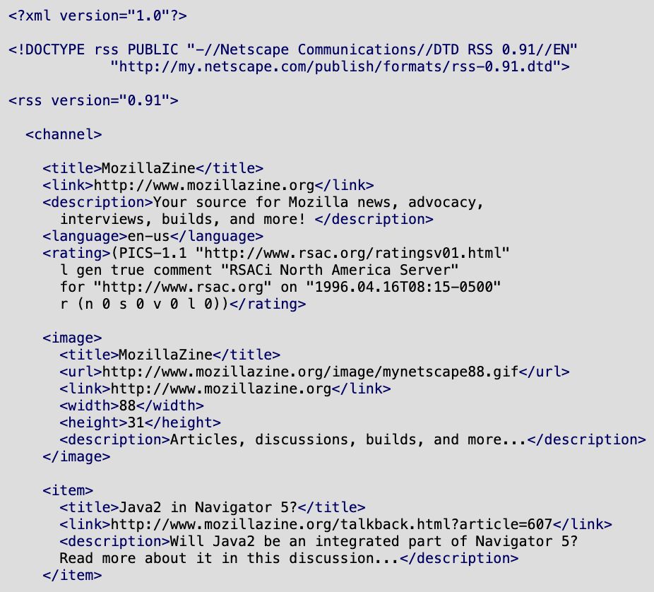 RSS 0.91 code
