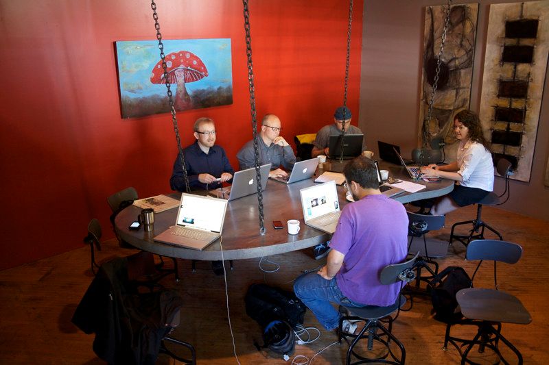 RWW's coworking day at Urban Grind