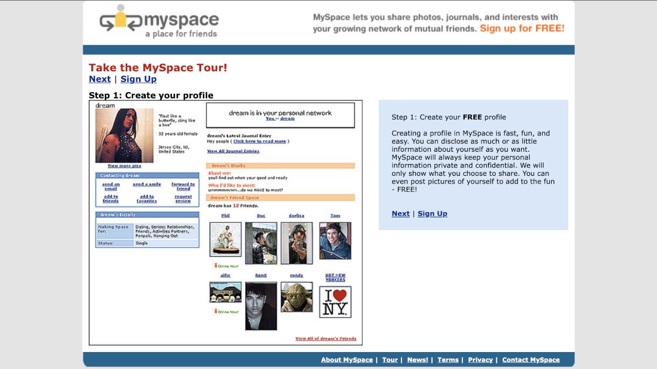 2003: MySpace vs. Friendster in a Battle for Digital Natives