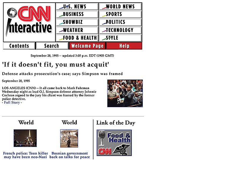 CNN.com, 1995