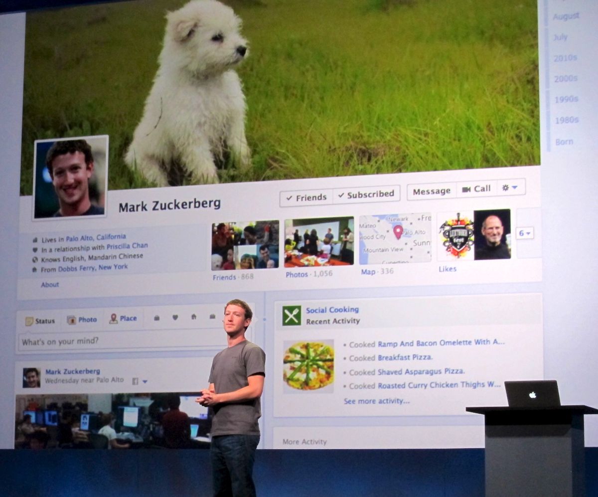 Mark Zuckerberg timeline, September 2011