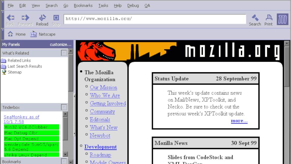 Mozilla 1999