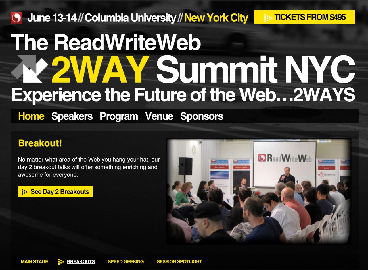 Website for 2Way Summit