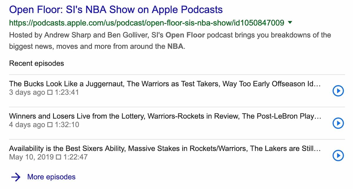 Open Floor Apple Podcasts