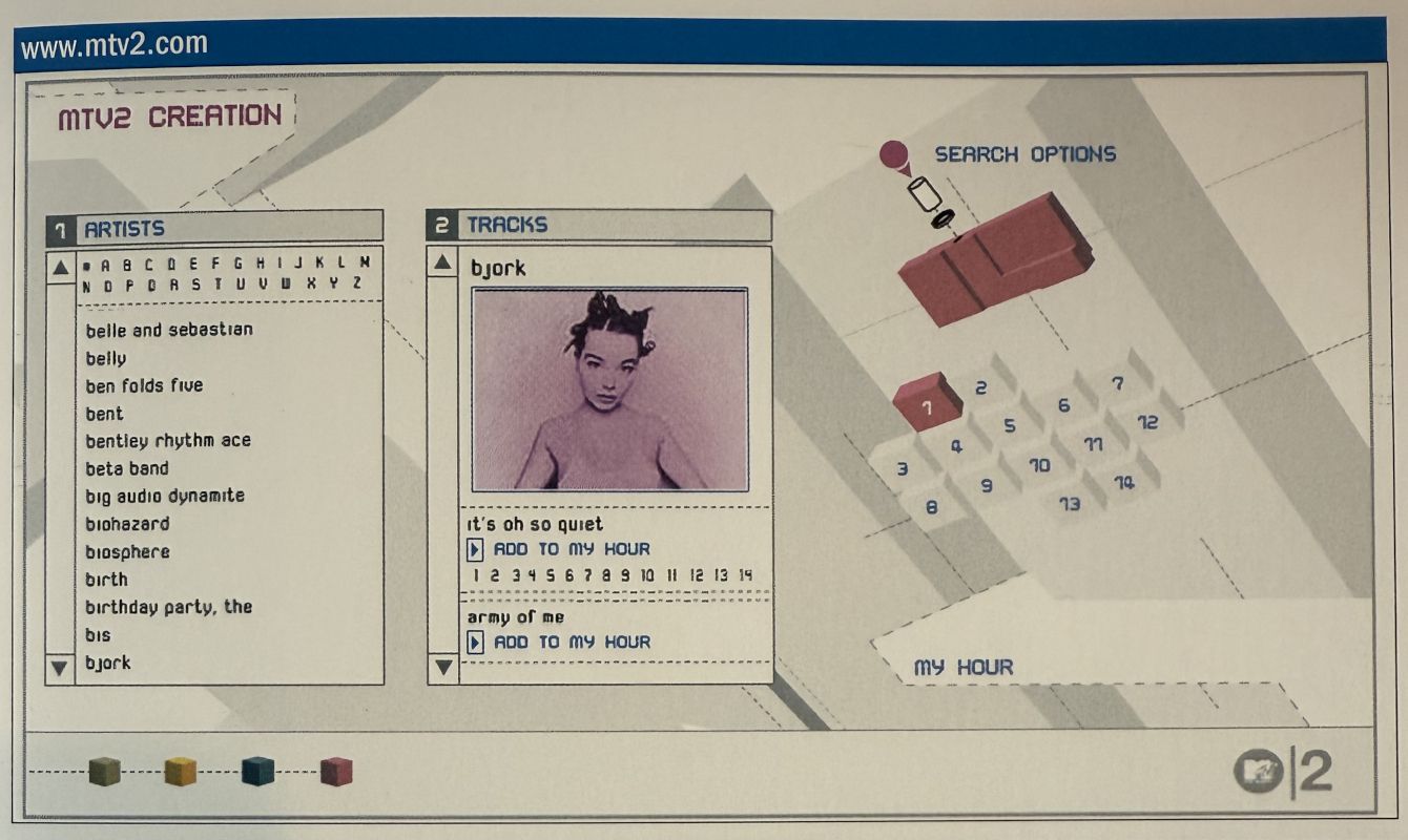MTV2 Flash website