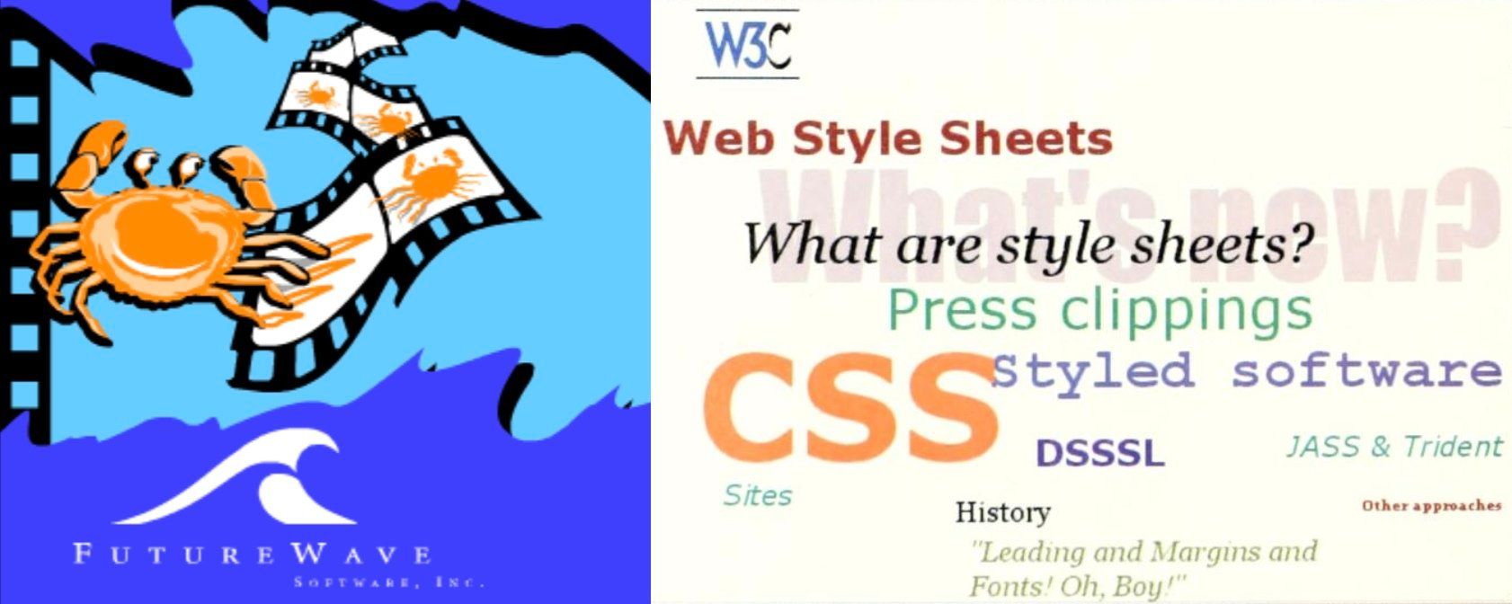 1996: Flash and CSS Bring Design to the Web