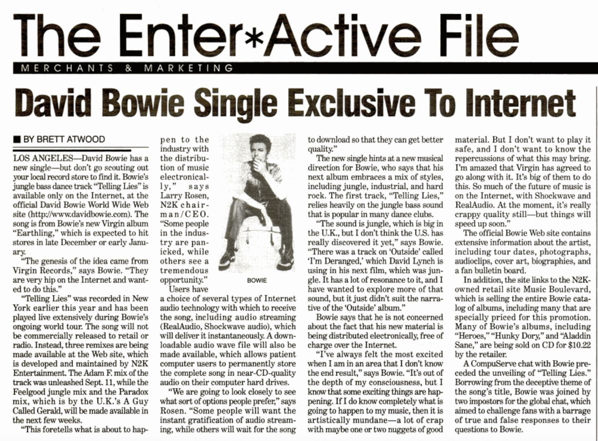 Bowie EnterActive File Billboard