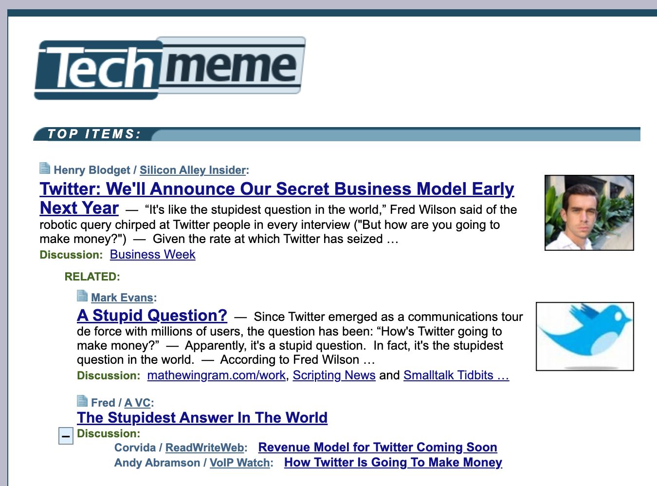 Techmeme, 18 Oct 2008