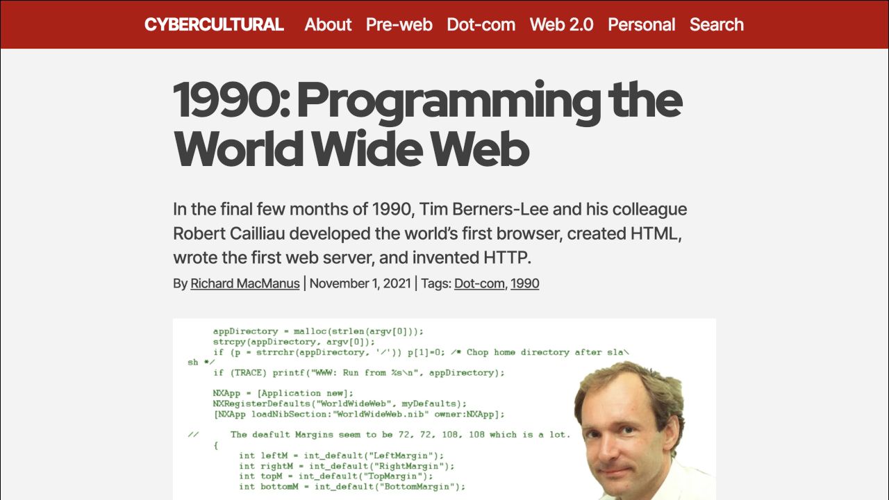 Cybercultural Redesign and Adding WDH Content