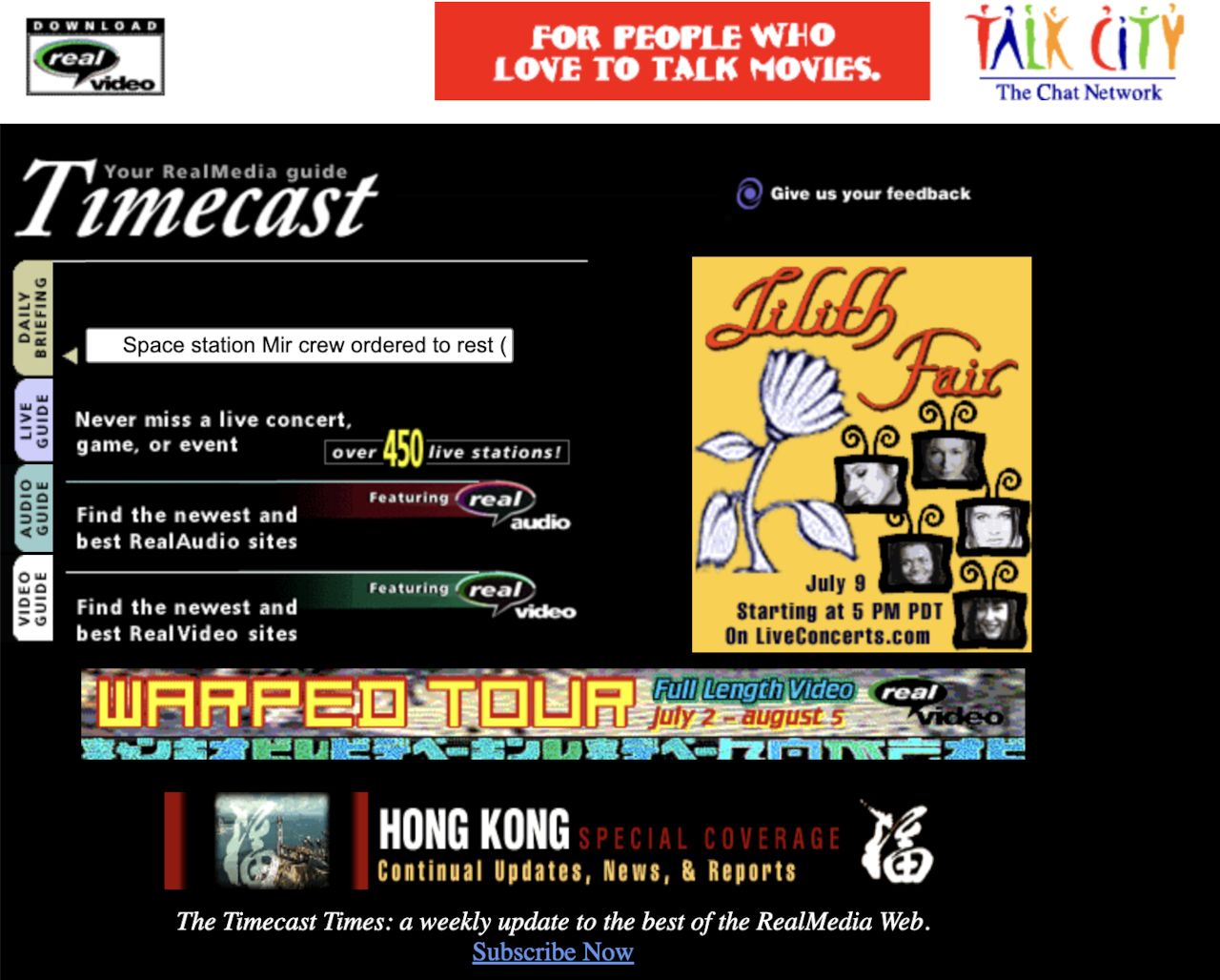 Timecast, February 1997