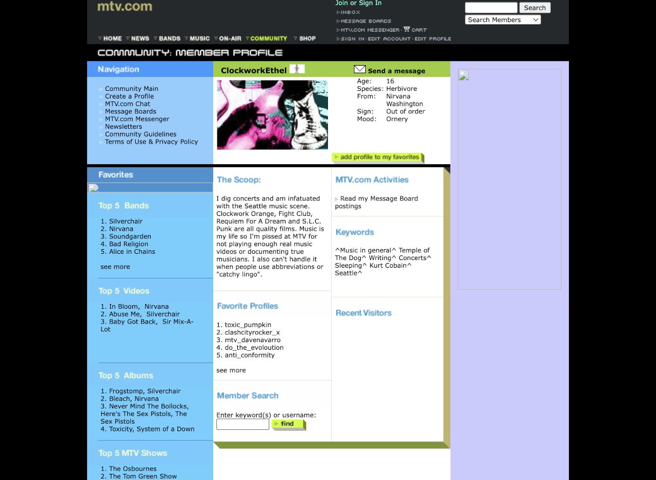 MTV profile, June 2002