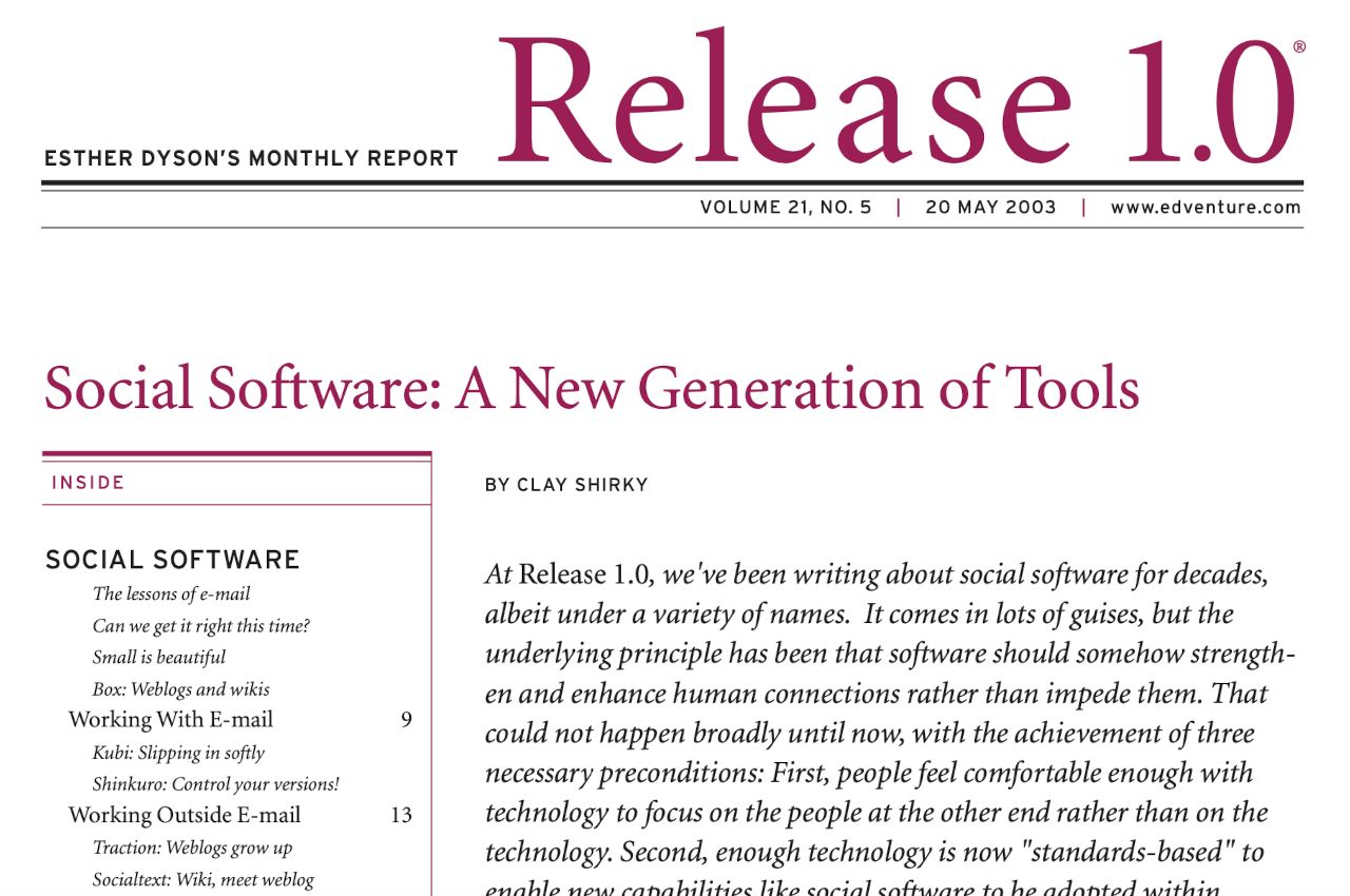 Social Software