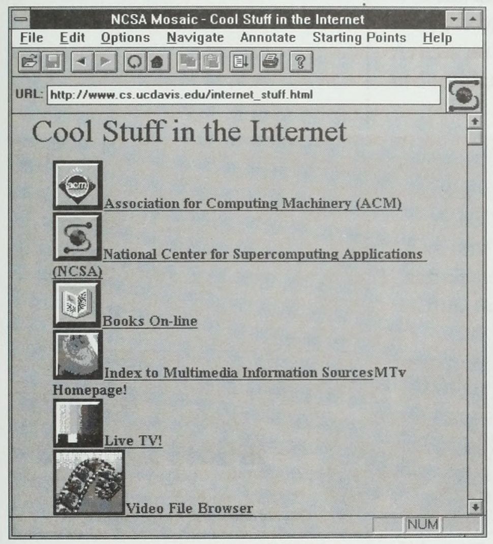 Cool Stuff on the Internet