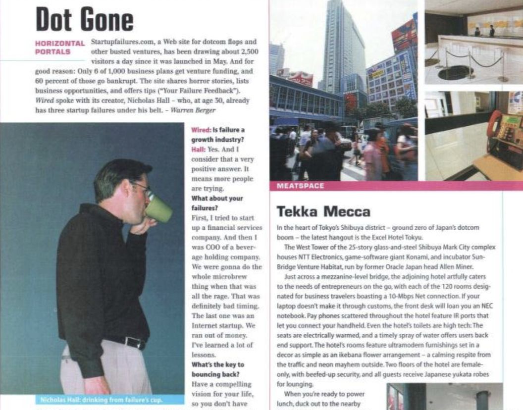 Dot Gone Wired article, August 2000