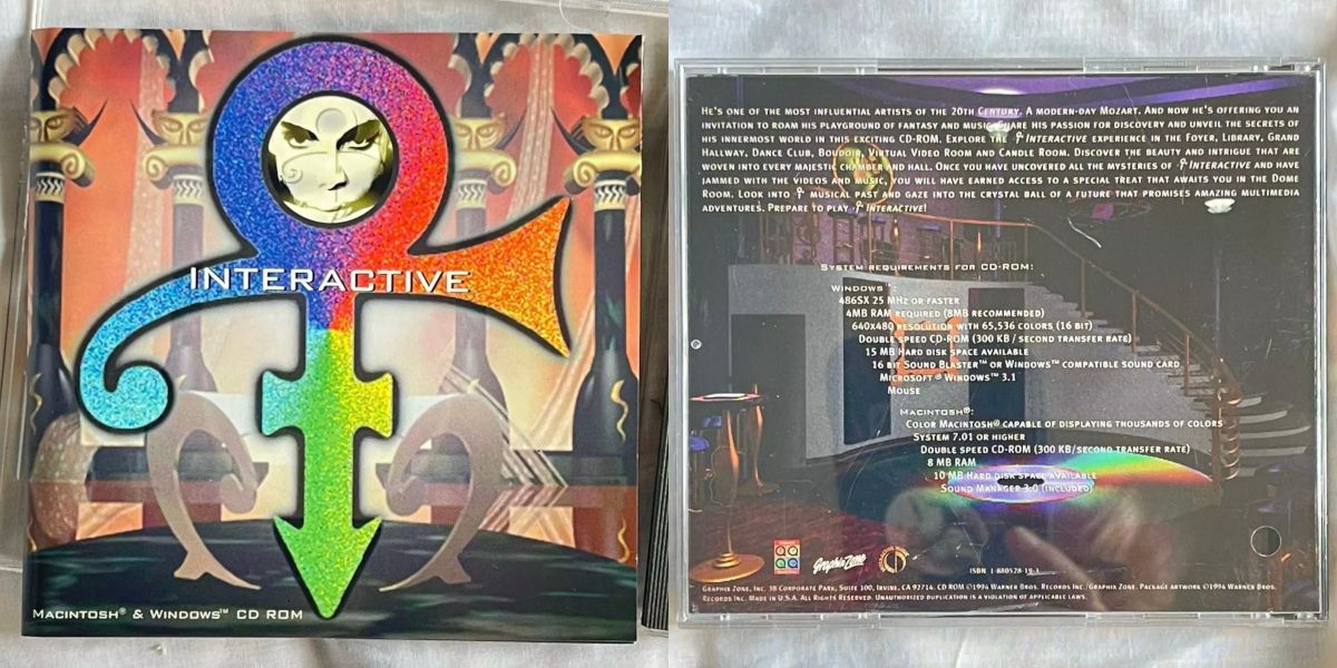 Prince Interactive CD-ROM, 1994