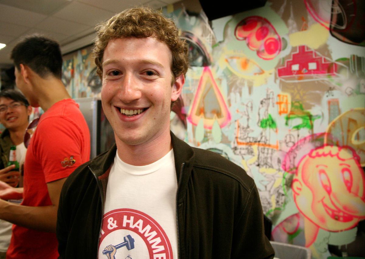 Mark Zuckerberg, August 2007