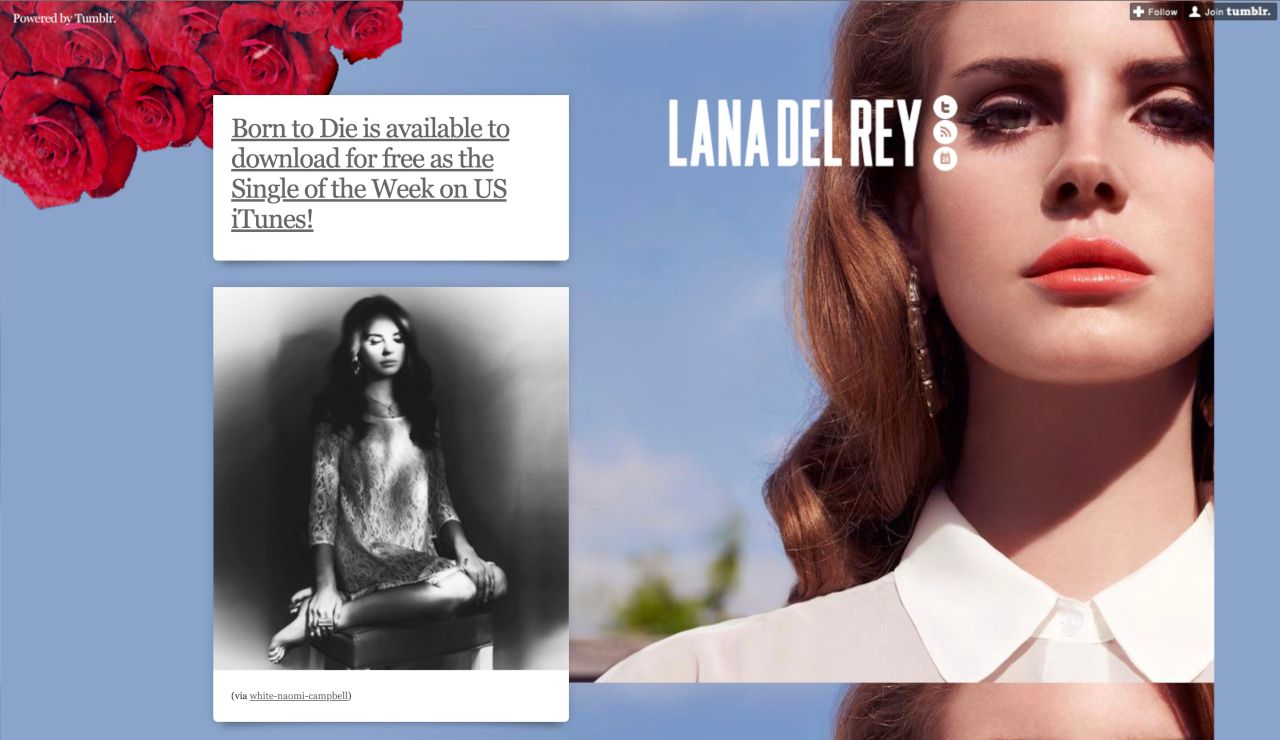 Lana's Tumblr, 2011/12